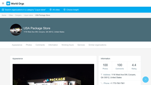 USA Package Store in the city Conyers - USA-store.worldorgs.com - usa package store