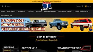 1973-87 Chevy & GMC Square Body Truck Parts - usa truck parts & accessorie