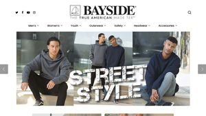 USA Bayside - The True American Made Tee - men's apparel made in usa