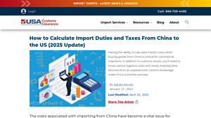How to Calculate Import Duties and Taxes From China to the US - import tax from china to usa 2024
