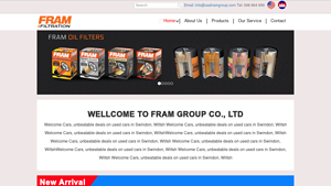 wellcome to fram group co., ltd - fram brand in usa