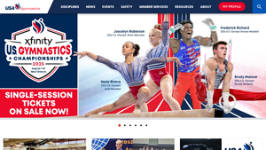 USA Gymnastics - national sport of usa