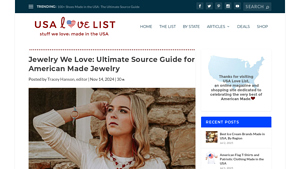 Jewelry We Love: Ultimate Source Guide for American Made Jewelry • USA ... - jewelry manufacturers usa