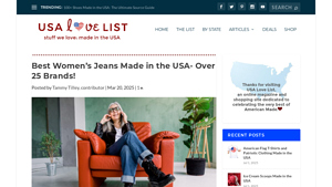 Best Women's Jeans Made in the USA- Over 25 Brands! - usa made jeans for women