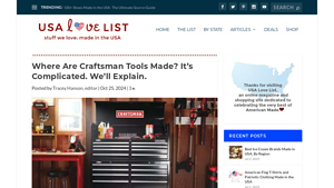 Where Are Craftsman Tools Made? It's Complicated. We'll Explain. - craftsman tools made in usa