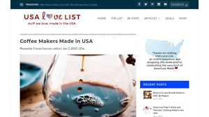 Coffee Makers Made in USA • USA Love List - coffee percolator made in usa