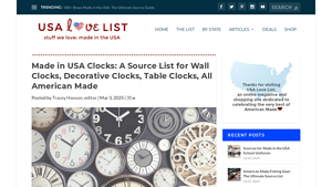 Benjamin Banneker - Handcrafted Desk Clocks