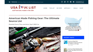 American Made Fishing Gear: The Ultimate Source List - reels made in usa