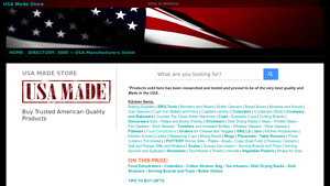 USA Made Food Dehydrators - Peelers - Graters - Pizza Cutters - Serving ... - dehydrator made in usa