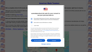 American Made Toasters List | 4 Manufacturers and Brands - toaster made in usa