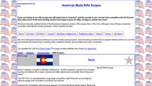American Made Rifle Scopes List | US Manufacturers & Brands - rifle scopes made in usa