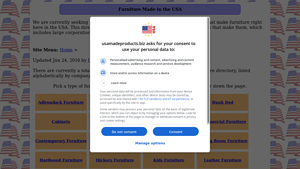 USA Made Furniture List | 171 Manufacturers & Brands - furniture made in america usa
