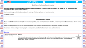 Best American Made Kitchen Appliances | USA Made Products - usa made freezers