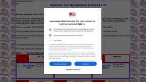 US/American Made Tools List | 100 Manufacturers & Brands - hand tools made in usa
