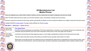 Are Any Mobile Phones Still Made in America? - USA Made Products - usa made mobile phones