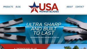 USA Mower Blades - The Perfect Cut Every Time - usa made blades