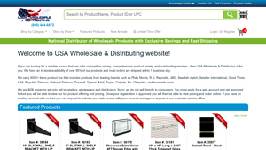 USA Wholesale & Distributing, A National Distributor of ... - wholesale suppliers in usa