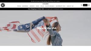 American Made - US Blanks - t shirts made in usa