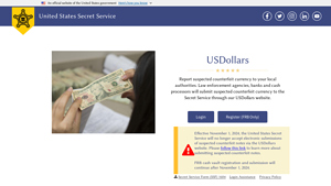 United States Secret Service - USSS - USDollars - secret service usa