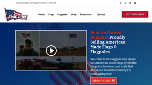 Buy American Made Flags and Flagpoles | US Flagpole Guy - usa made flag pole