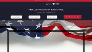 U.S. Flag Store | Exclusively Made American Flags With 100% American ... - made in america usa flags