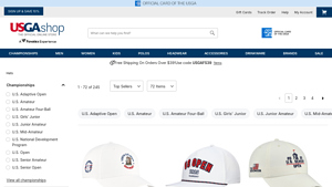 USA Golf Hats, USA Golf Caps, Snapbacks, Beanies - USGA Shop - usa olympic golf apparel