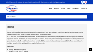 U.S. Liquor Store - usa package store