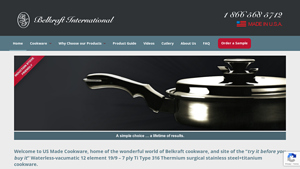 US Made Cookware | Stainless Steel Cookware | Belkraft - stainless steel skillet made in usa
