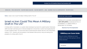 Military Draft Prospects In 2025 For US... | US Military - selective service usa
