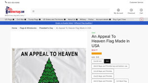 An Appeal To Heaven Flag Made in USA - US Patriot Flags - appeal to heaven flag made in usa