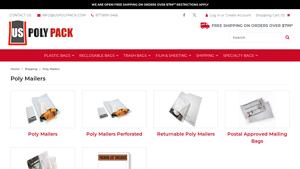 U.S. Poly Pack - Packing List Envelopes