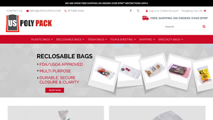 US Poly Pack: Plastic Bags, Sheeting, Trash Bags & More Wholesale - plastic bag manufacturers usa