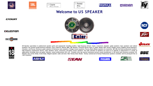 US SPEAKER PARTS - Speakers, Speaker Cabinets, Guitar speakers, Bass ... - speakers made in usa