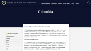 Colombia - United States Trade Representative - colombia exports to usa