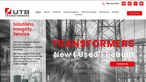 UTB Transformers: Transformer Manufacturer & Nationwide Dealer - transformer companies in usa