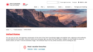 United States | USA Travel & Tours - Air Canada Vacations - vacation tour packages usa
