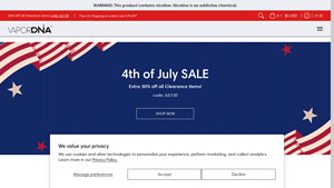 Vape Shop Online - Ecig, Vape Mods, Vape Juice & More | VaporDNA - best usa electronic online store