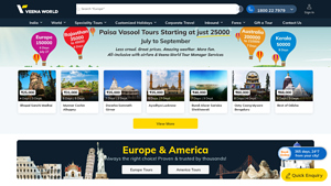 Buy Holiday Tour Packages and travel Deals at Veena World - best travel agency to work with for usa to dubai