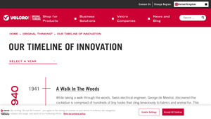 History of Velcro Companies - Our Timeline of Innovation - velcro usa careers