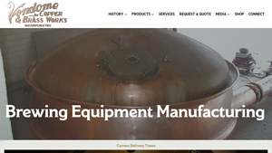 Vendome Copper - Brewing Equipment Solutions