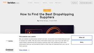 How to Find the Best Dropshipping Suppliers - Veridion - dropship distributors usa