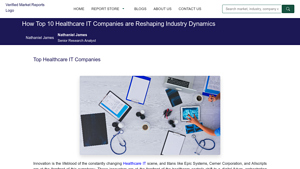 Top 10 Healthcare IT Companies - Verified Market Reports [2025] - top 10 healthcare companies in usa