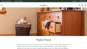 Vermont Woods Studios - Poplar Wood