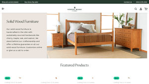 Solid Wood Furniture - Handcrafted in USA - Vermont Woods Studios - solid wood cribs made in usa