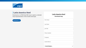 LATAM steel mills map - Argus Media - steel mills in usa map