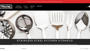 Stainless Steel Kitchen Utensils - Viking Culinary Products - usa made kitchen tools