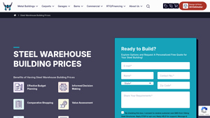 Metal Warehouse Building Prices - Viking Steel Structures - inexpesnive warehouses in western usa