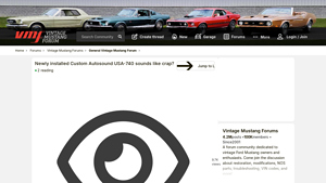 Newly installed Custom Autosound USA-740 sounds like crap? - custom autosound usa
