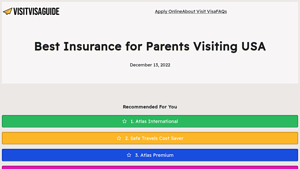 Best Insurance for Parents Visiting USA (2025) - Visit Visa Guide - insurance for parents visiting usa
