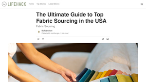 The Ultimate Guide to Top Fabric Sourcing in the USA | Lifehack - fabric suppliers usa